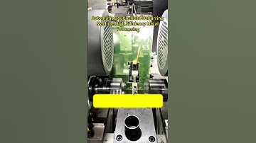 CNC Double Head Deburring Machine for Pipe and Tube Ends#cncmill  #machine