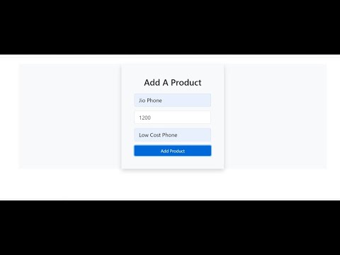 Insert Data into