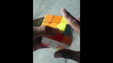 38 Seconds Solved Rubik