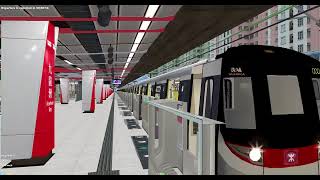 MTR C-train 2.0 2025 Version Run Test