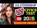 2025 random 100 civics questions and answers - U.S. citizenship interview I N400 Interview #n400