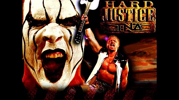 Jeff Jarrett (with Scott Steiner) vs Sting (with Christian Cage) ( Hard Justice 2006 )