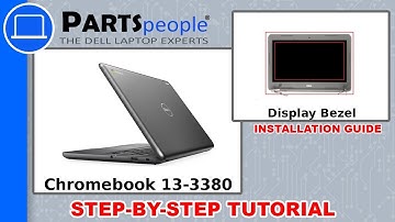 Dell Chromebook 13-3380 (P80G002) Display Bezel How-To Video Tutorial