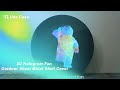 3D Hologram Fan Outdoor Sheet Metal Shell Cover