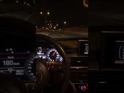 Audi a6 snap gece hız