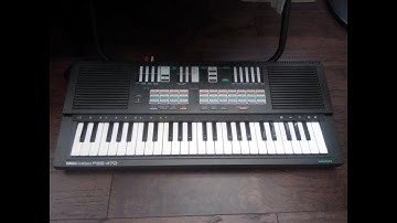 A song on my Yamaha portasound pss 470