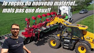 Du nouveau dans la cour de la ferme, mais avant ensilage