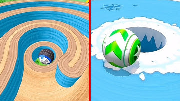 Going Balls Vs Sky Rolling Ball 3D Gameplay Android,iOS New Update Mobile Game