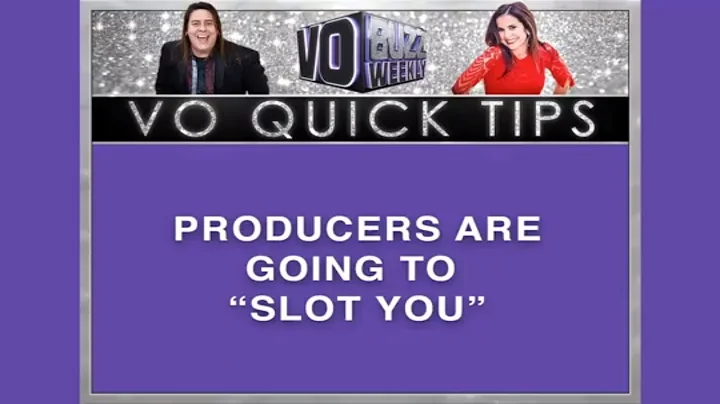 Eric Poole - Producers Are Going To Slot You
