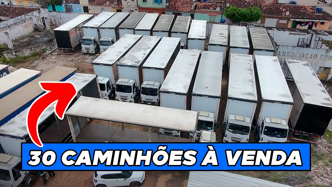 30 CAMINHÕES FUNCIONANDO À VENDA COM DESCONTO *oportunidade*