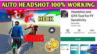 HEADSHOT AND GFX TOOL FOR FREE FIRE // GFX TOOL FOR FREE FIRE / HEADSHOT  / HEADSHOT screenshot 5