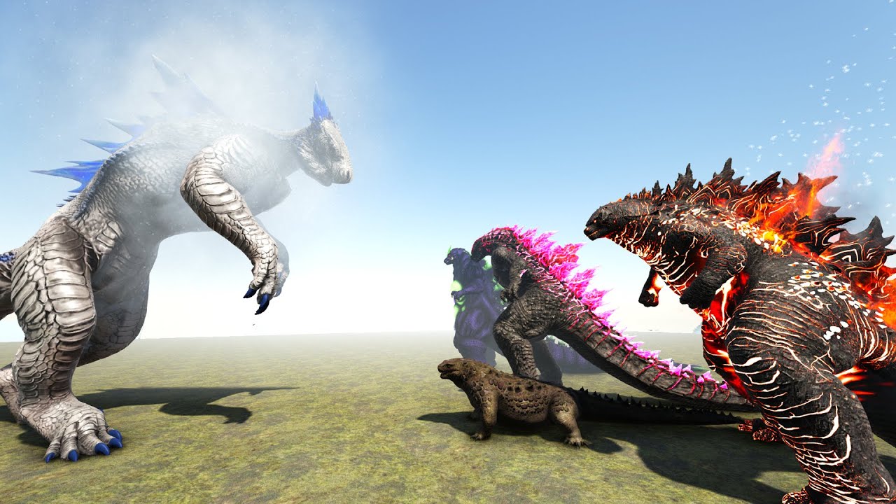 SHIMO vs. GODZILLA LEGENDS & DOUG - Legendary Fight!