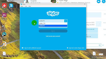 Run Multi Skype Account on Window