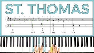 How to play &#39;St. Thomas&#39; by Sonny Rollins on the piano -- Playground Sessions