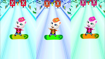 Funny Fails Moment Talking Tom Gold Run Game #169- iOS,Android Gameplay