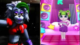 TALKING Angela MMD x FNAF Roxanne Wolf   The Greatest   SIA