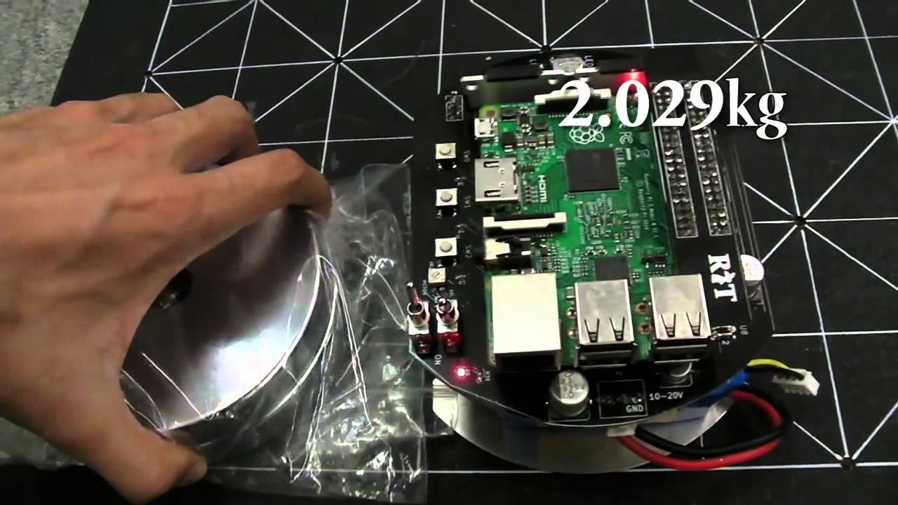 RTマイクロマウスV3とRaspberry Pi 4モニターセット 69918-57-