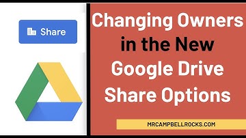 Google Drive Change File Ownership (With the New Share Button 2020)
