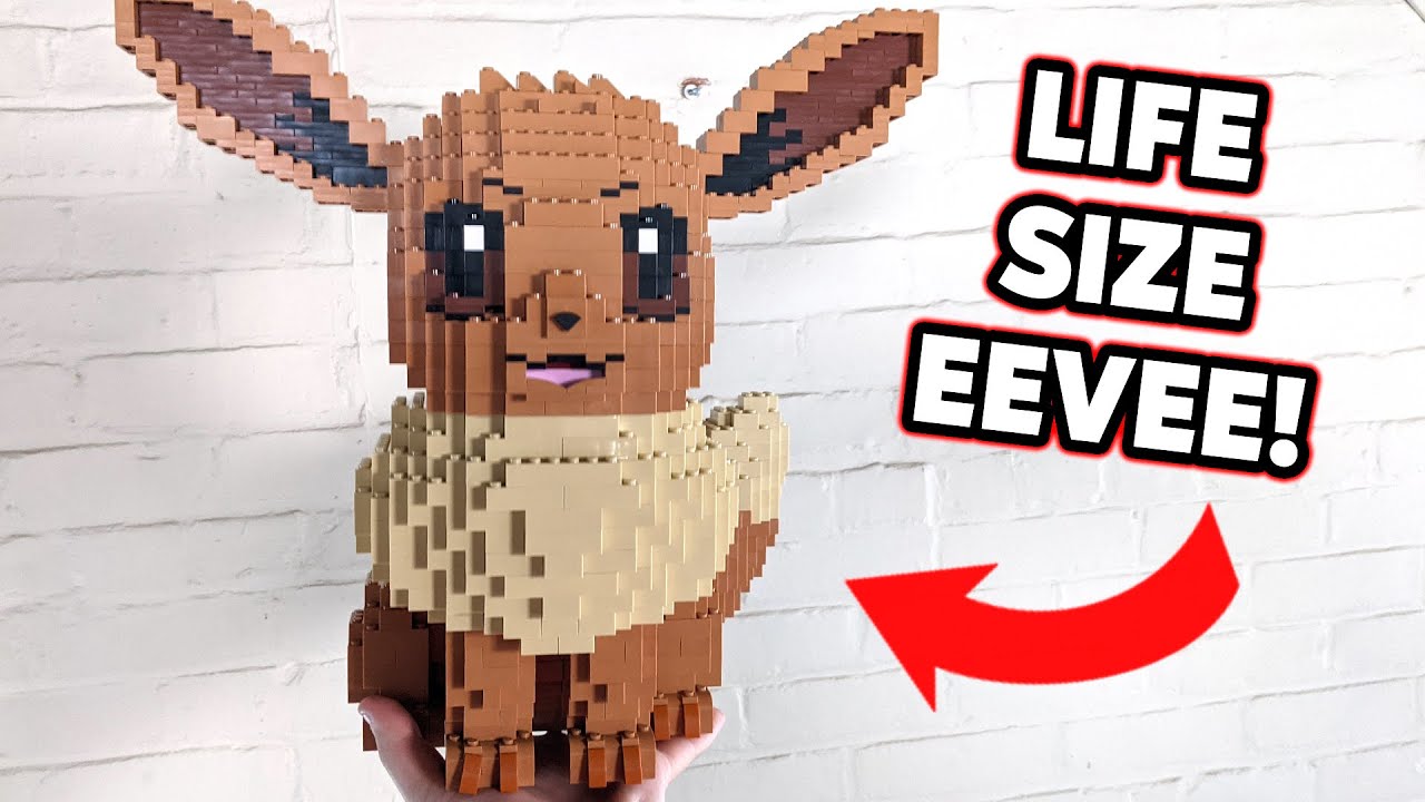 Pokemon Fan Creates Real-Life LEGO Versions of Eevee and Its