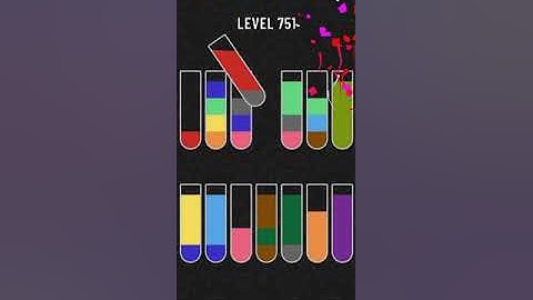 water sort puzzle - level 751