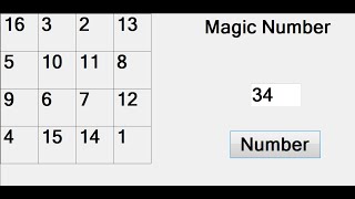 How to Create a Magic Number with 2 Dimension Array in Visual Basic.Net