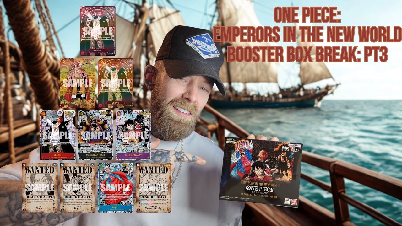 One Piece Emperors In The New World Booster Box Opening! Part 3
