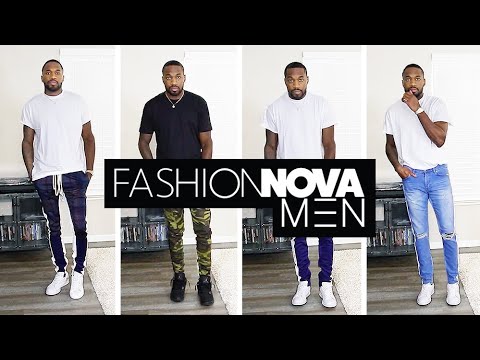 FASHION NOVA MEN'S CLOTHING TRY-ON HAUL | I AM RIO P. - YouTube