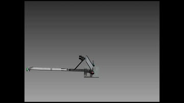 Autodesk Inventor Model of Solar Tracker (15fps)