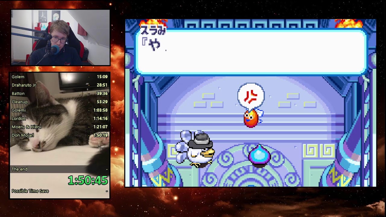 Livestream: Slime Mori Mori Any% speedrun