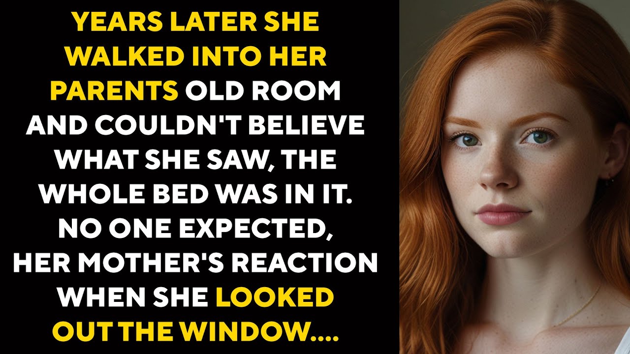 Years later she walked into her parents old room and couldn't believe ...