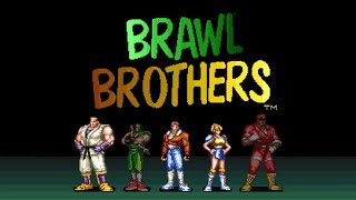 Brawl Brothers Full Game Gameplay Walkthrough 2 Players Coop No Commentary
