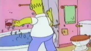 The Simpsons Shorts Bathtime 1989 But Cartoon Sounds Are Used