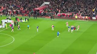 Arsenal vs Newcastle Light Show & North London Forever (24/02/2024)