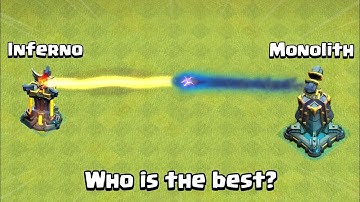 New Level Inferno Tower VS Monolith! | Clash of Clans