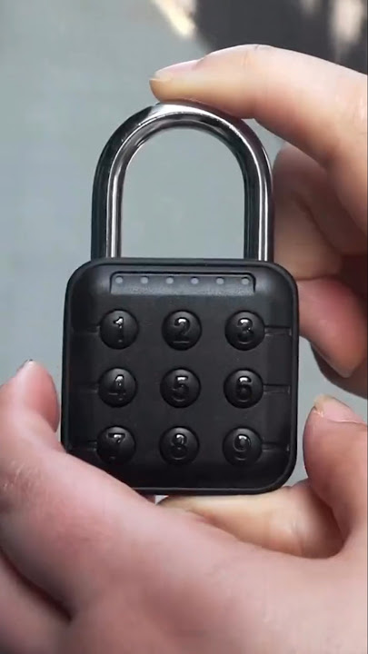 Password Locker Digital Padlock #lock #digitallock #home @CreativeExposure