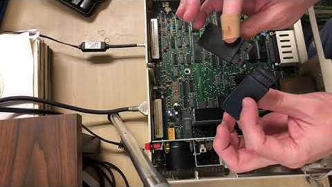 IBM PCjr 64 KB RAM and Video Expansion Module Install And Testing