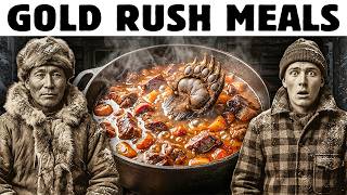 25 WILD Meals Gold Rush Prospectors ACTUALLY Ate Surviving the Klondike Winter