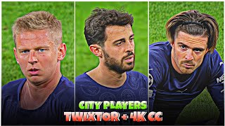 All Man City Players Sad  - Best 4k Clips + CC High Quality For Editing🤙💥 #part1