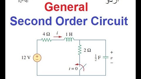 (U)LCA(A) || Ex 8.9 || Second Order Circuit