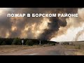 Мощный пожар в Борском районе. Пожары в Самарской области. Россия | События недели