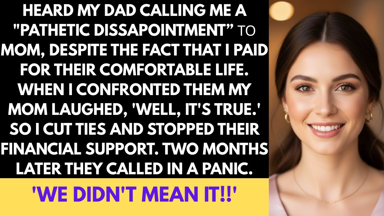 Dad Called Me A 'Pathetic Disappointment.' 'Well, It's True.' My Mom Laughed. Two Months Later Panic