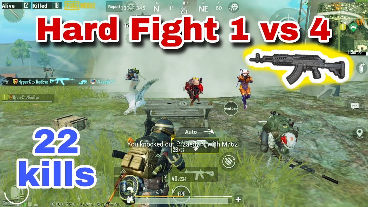 Solo vs Squad hard fight 22 kills 2020 iPhone 7 Plus PUBG MOBILE - YouTube