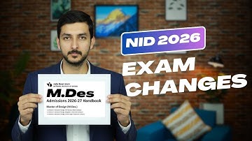 NID M.Des 2026 Exam Changes Explained | New Pattern, Prelims & Mains