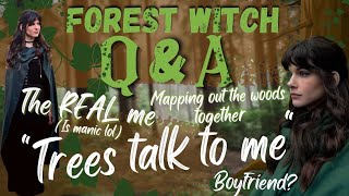 Forest Witch Q&A | 'Trees talk to me' ‍♀ & Exploring the woods together