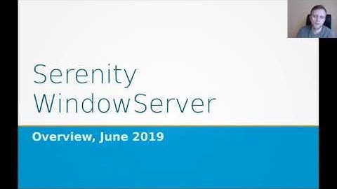 Overview: Serenity WindowServer
