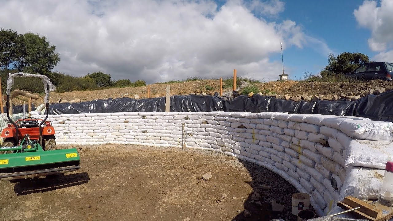 Off Grid Earthbag Work Part 11