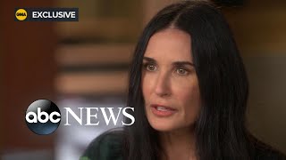 Demi Moore opens up about her marriages to Bruce Willis, Ashton Kutcher l ABC News l Part 2/3