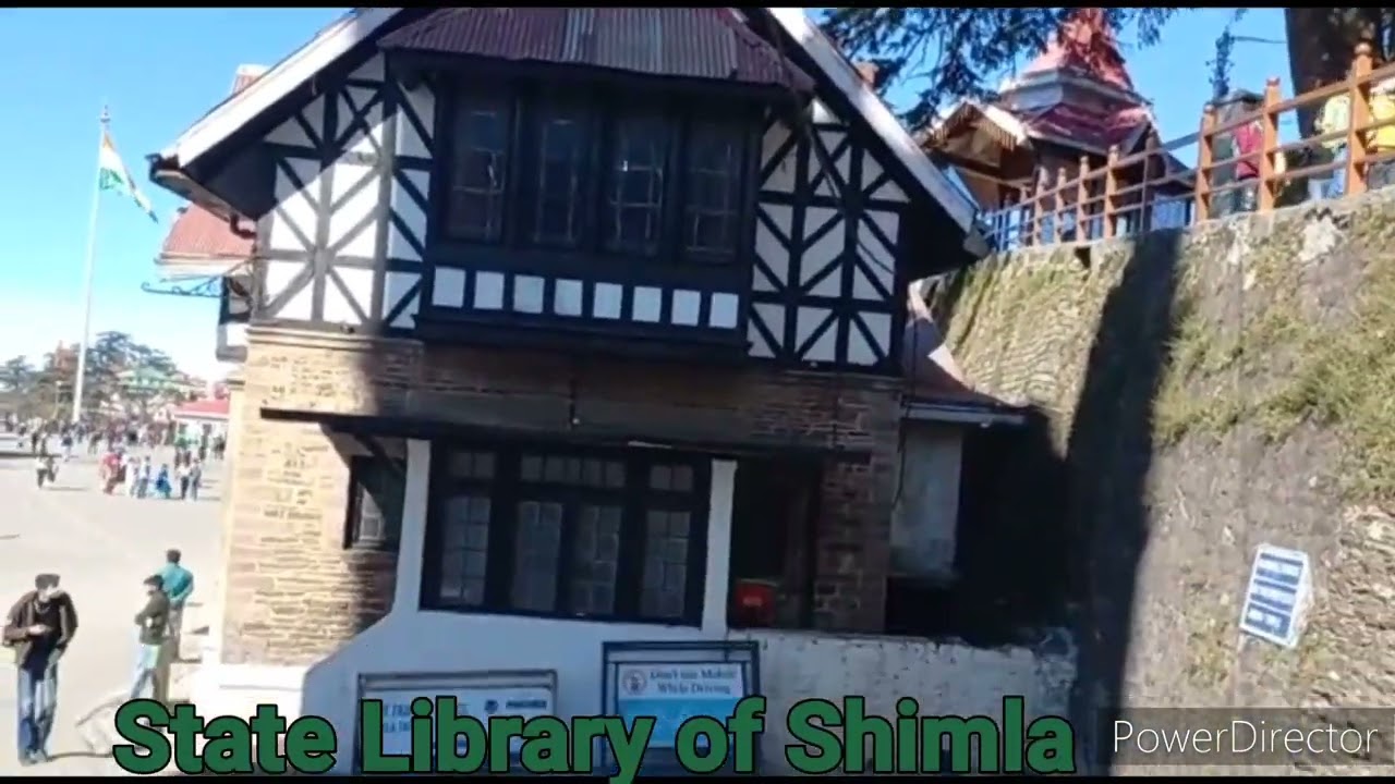 state library of shimla☺