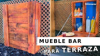 Hacer MUEBLE BAR para la TERRAZA // Programa Completo Bricomania