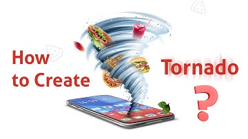 How to create Tornado design in Photoshop